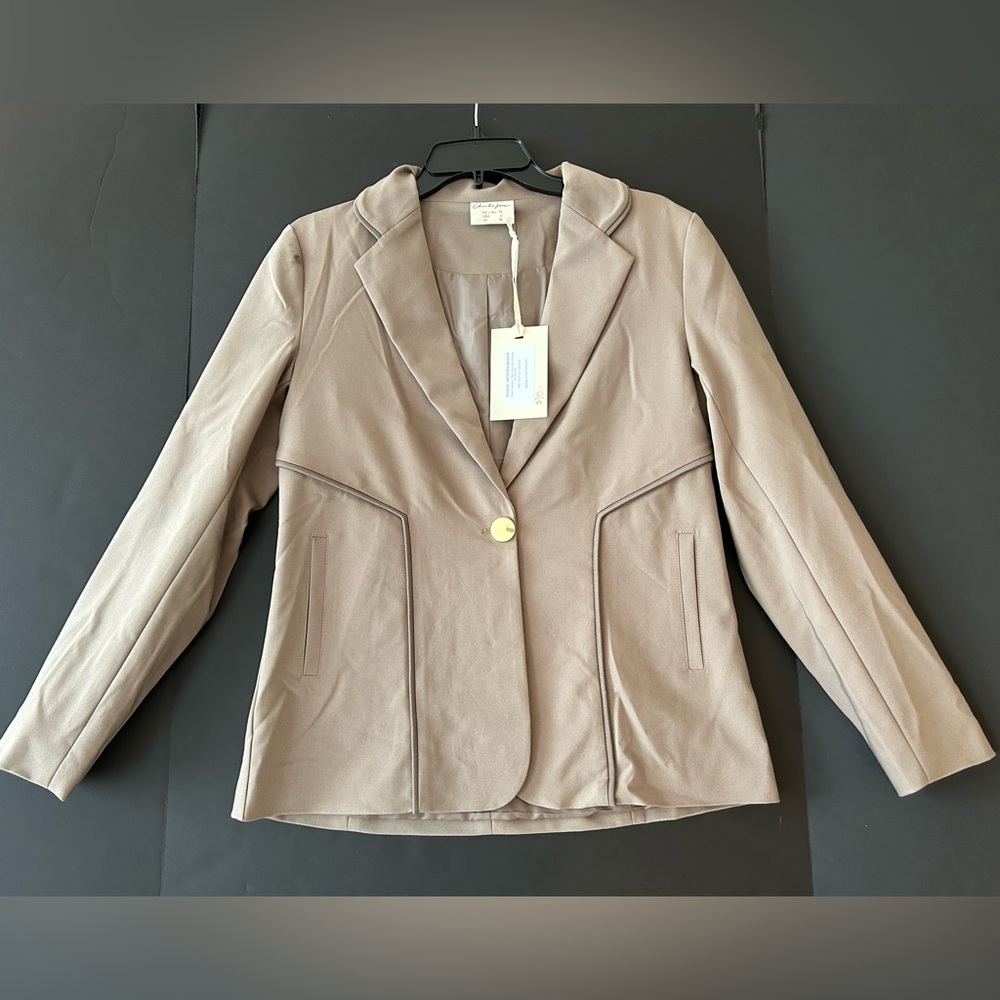 Taupe Women's Blazer